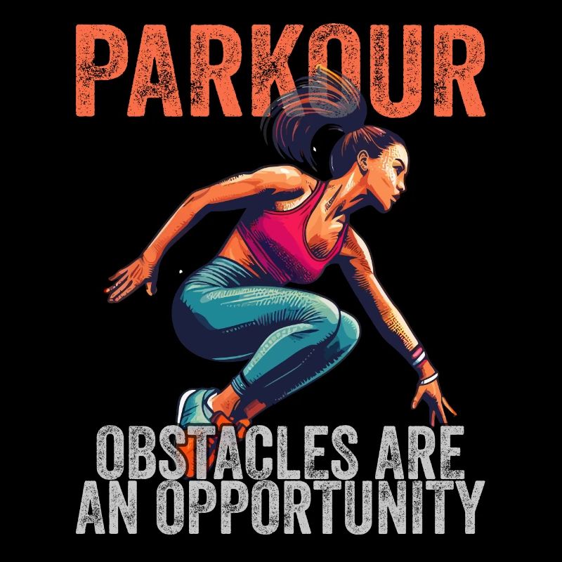 Les obstacles de parkour sont une opportunité