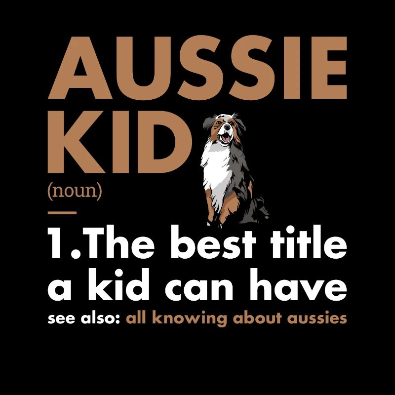 Dog Aussie Kid Definition
