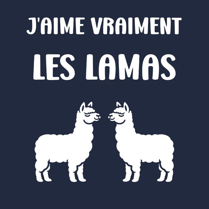 Humour mignon petit lama