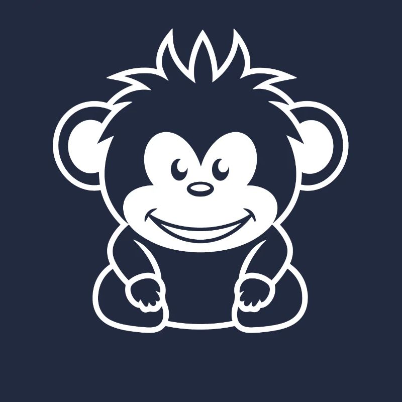 Humour petit singe babouin
