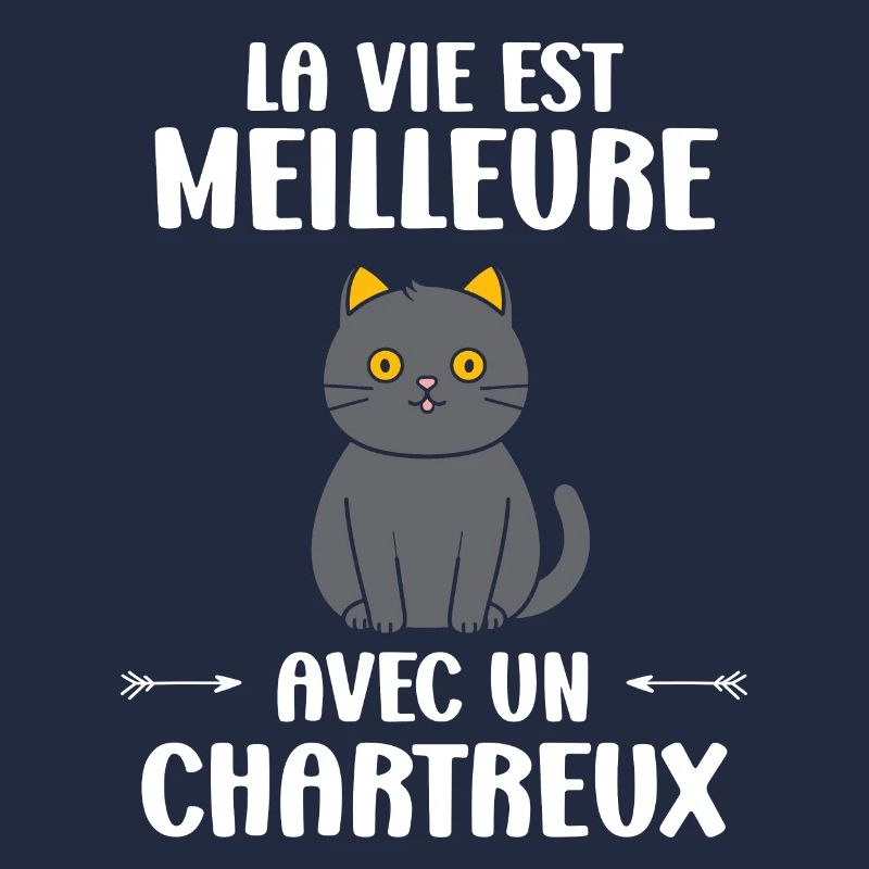 Humour chat chartreux