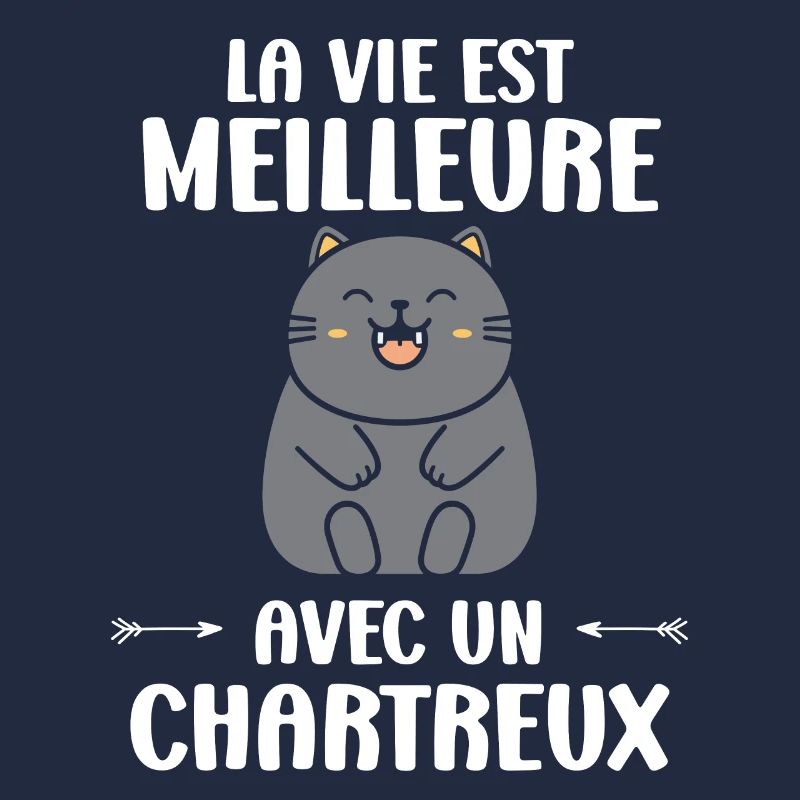 Humour chat chartreux
