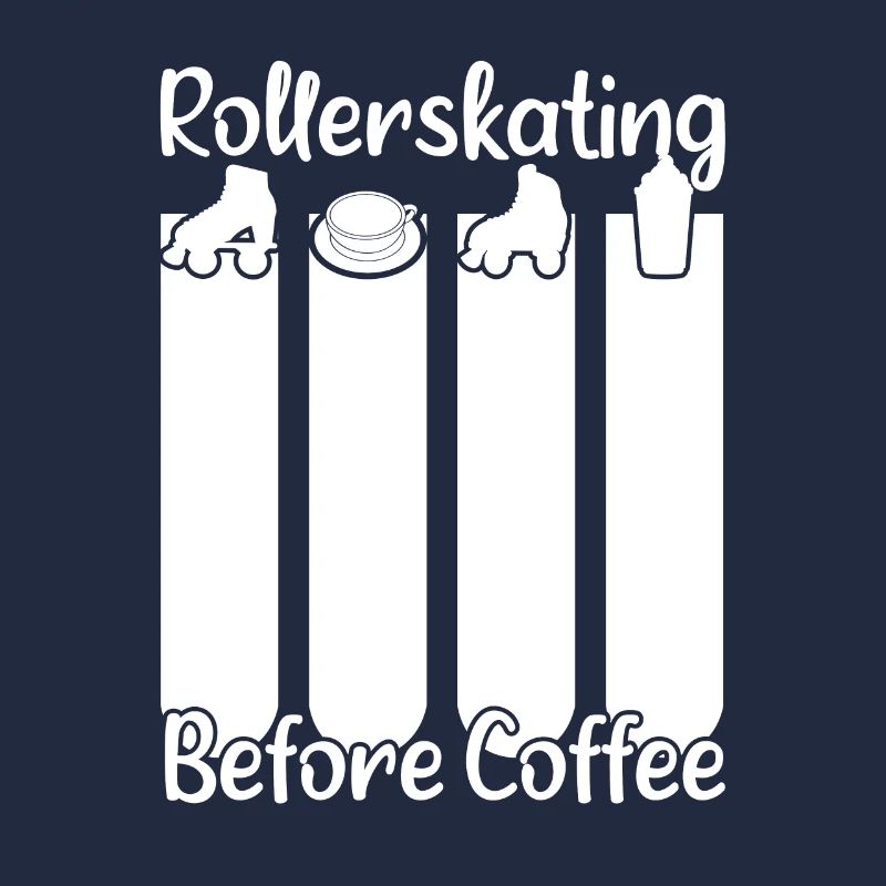 Roller Skating Rollerskating Before Coffee Gift