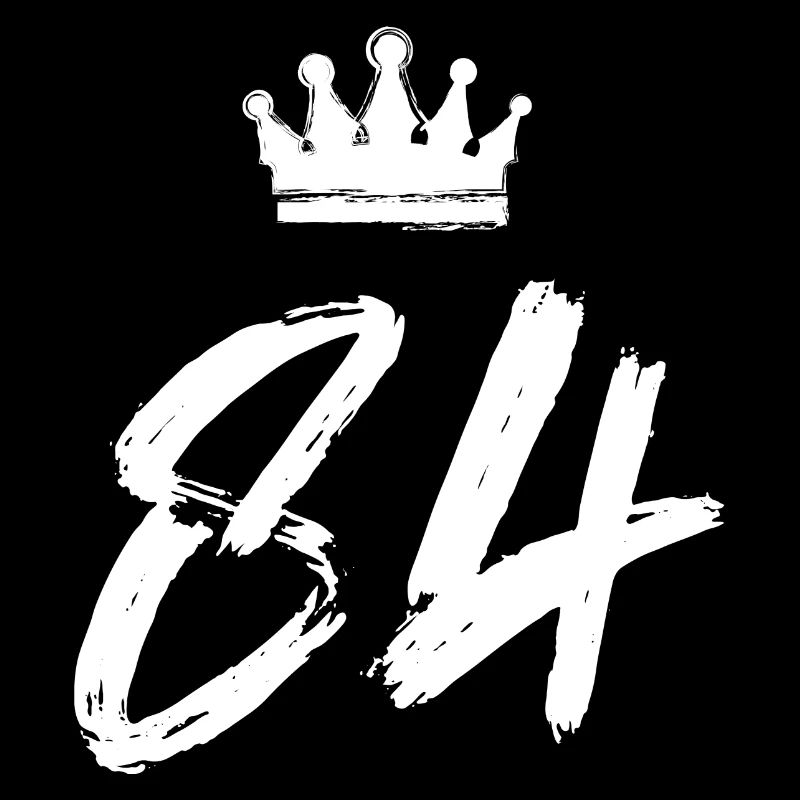 84 Number crown