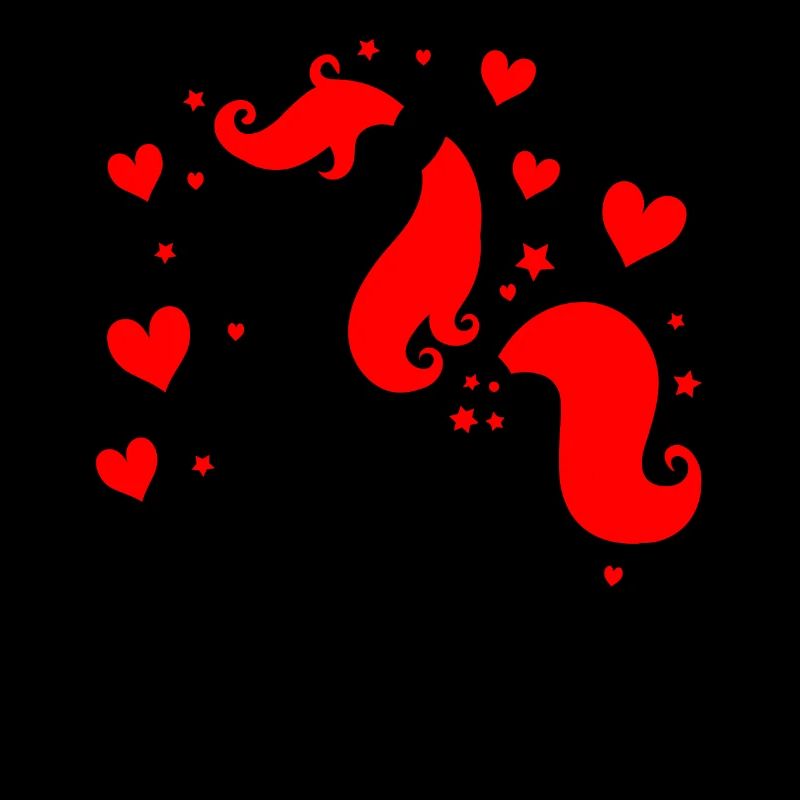 Bébé licorne contrastée