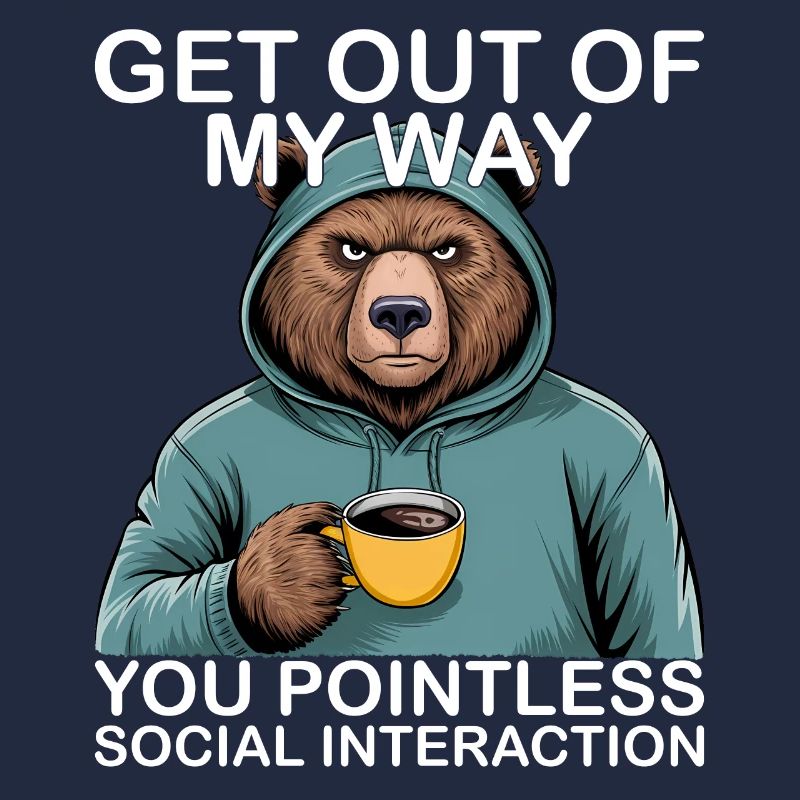 Funny Bear Grizzly