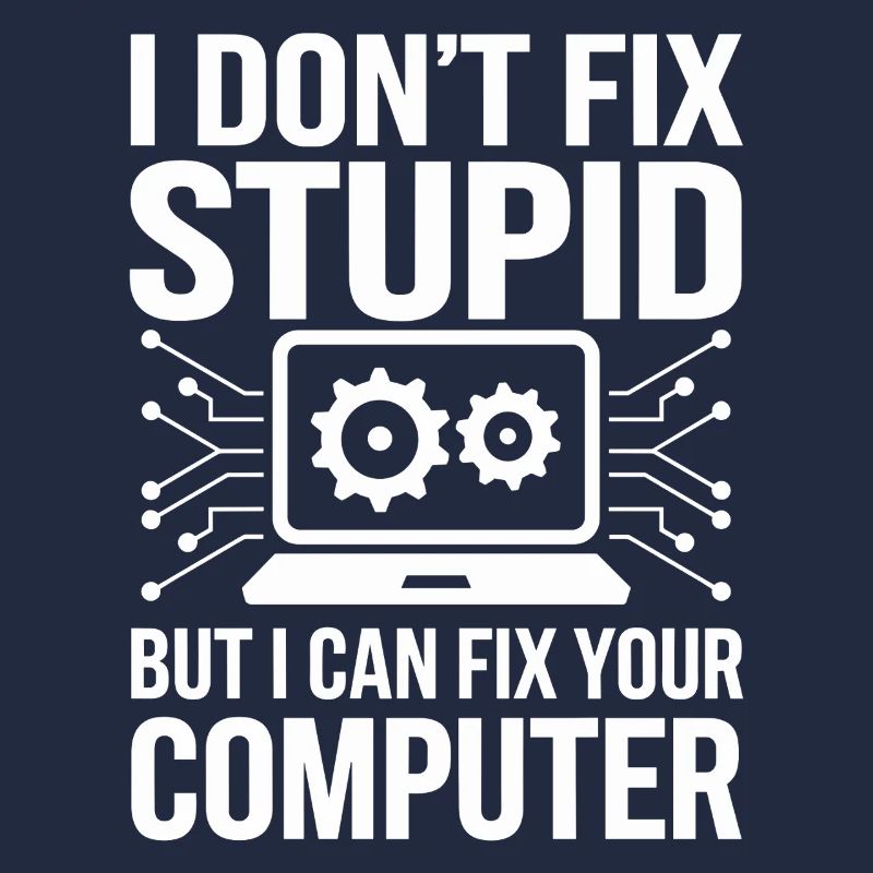 Administrator Support Nerd Computer Tech