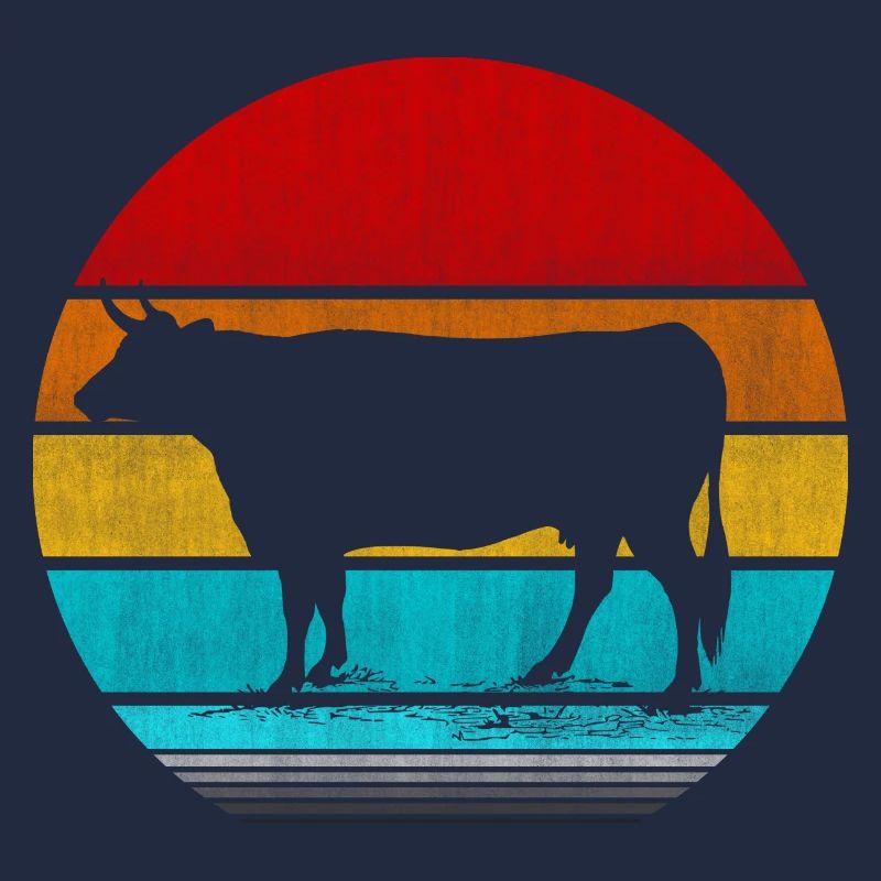 Retro Vinatge Kuh