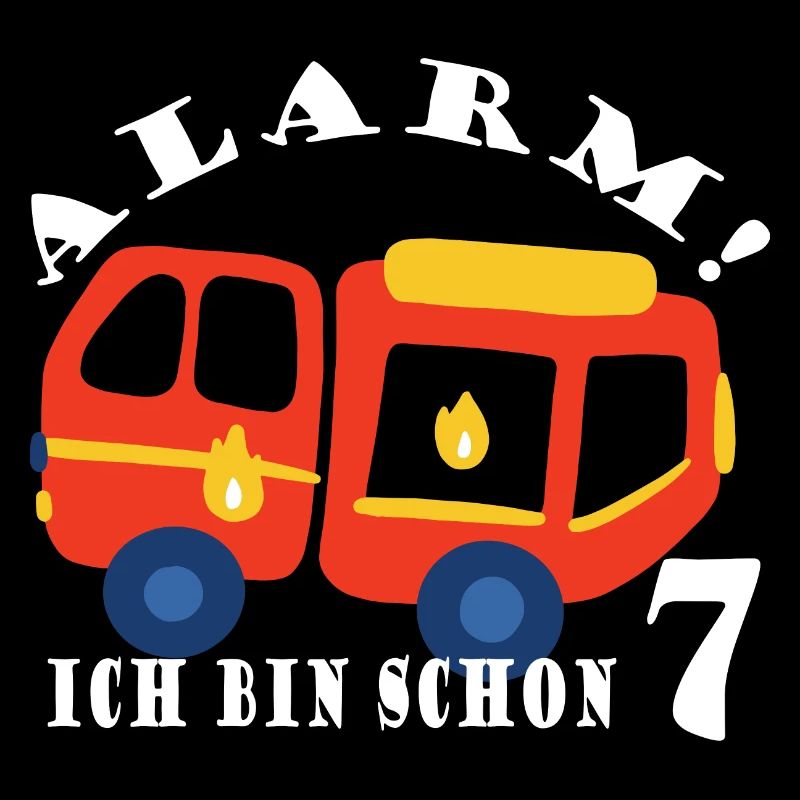 Alarm ich bin schon 7 Feuerwehr