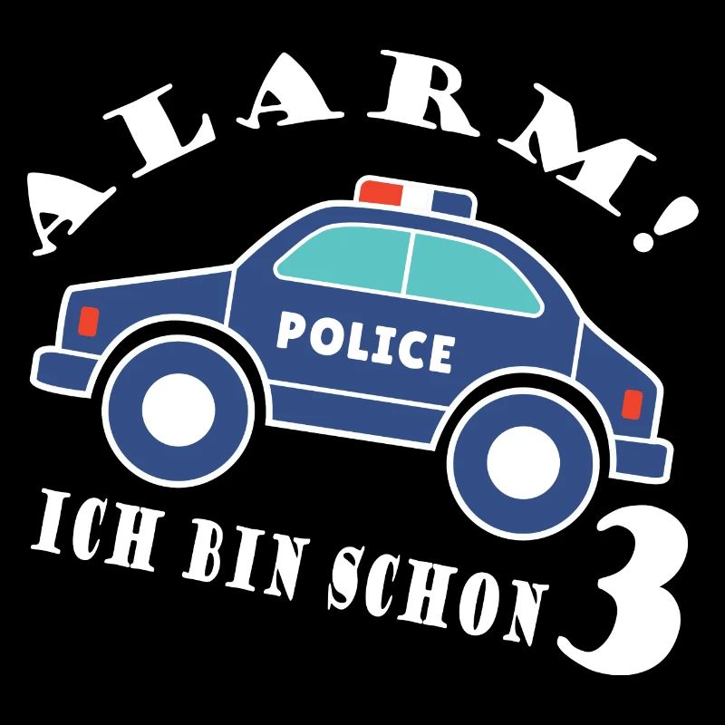 Alarm ich bin schon 3 Polizei
