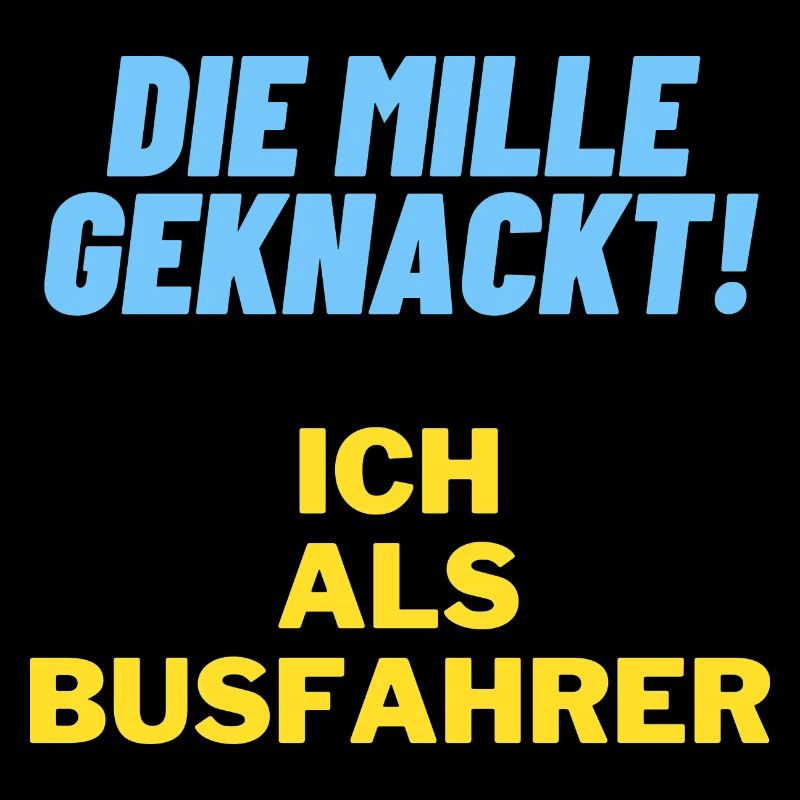 Die mille geknackt ich als busfahrer Geschenk Papa
