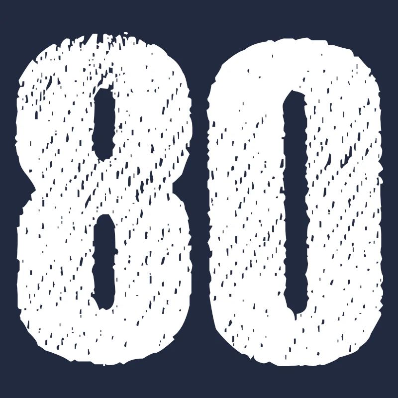 80 number jersey