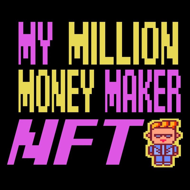 Million Money Maker funny NFT Cryptocurrency