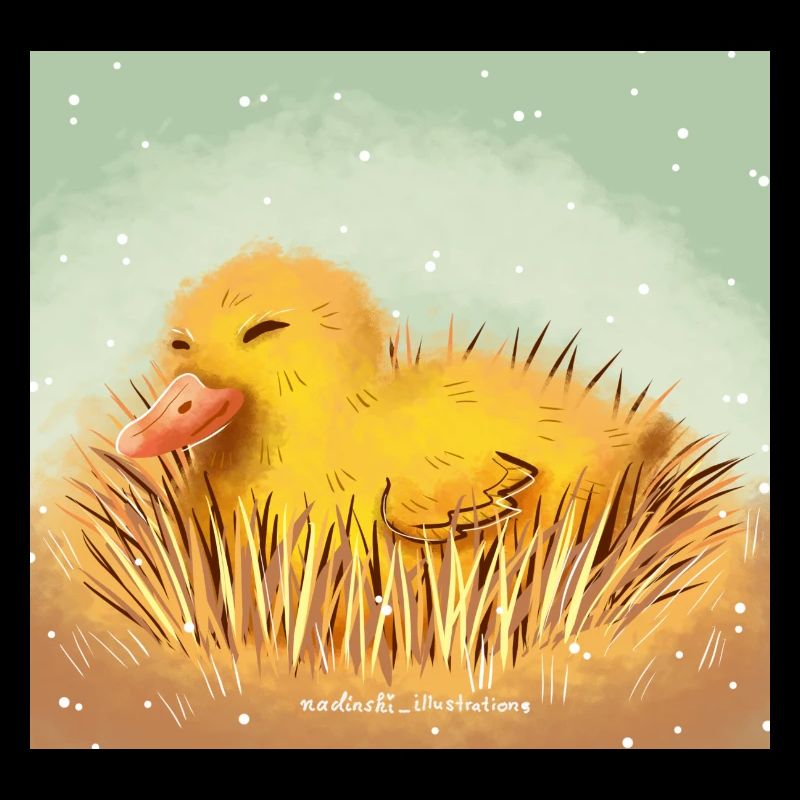 glückliche Ente