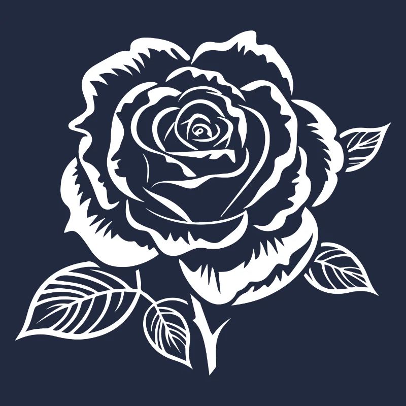 Rose blanche