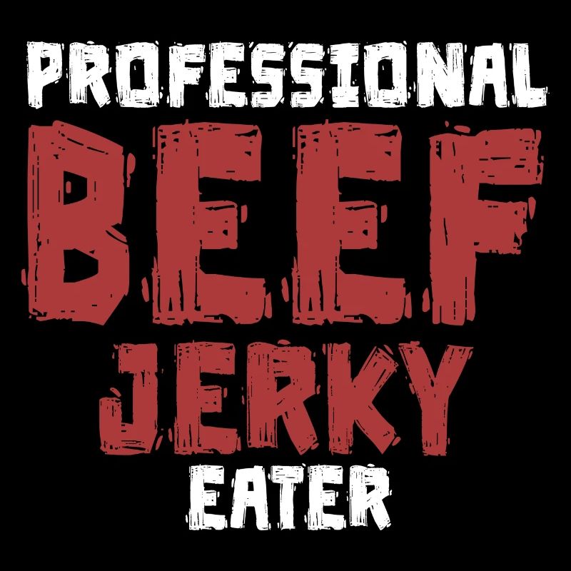 Professioneller Beef Jerky-Esser Fleischliebhaber