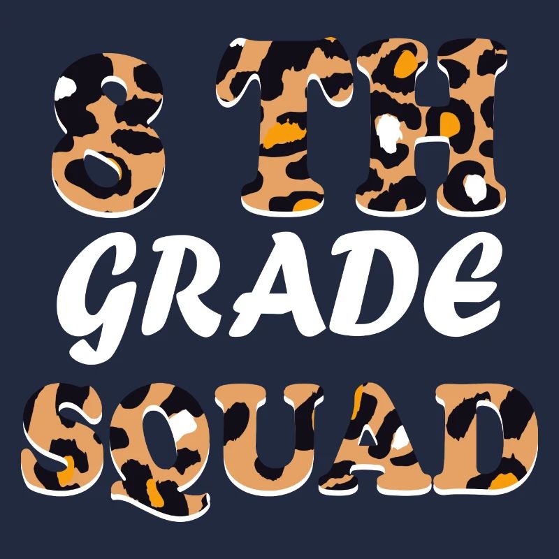 Cadeaux d’enseignant Leopard 8th Grade
