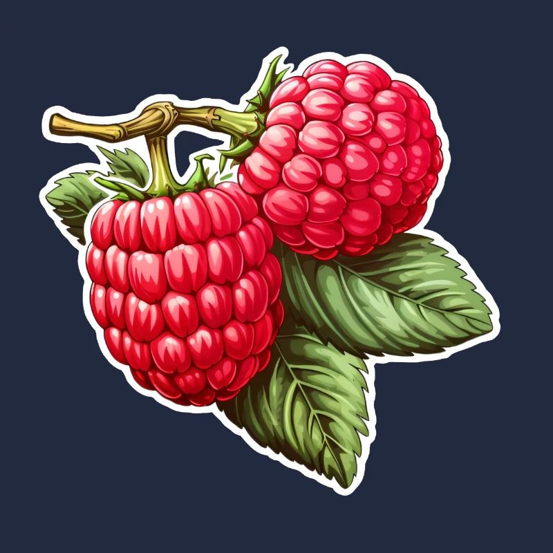 Himbeere Doppelfrucht