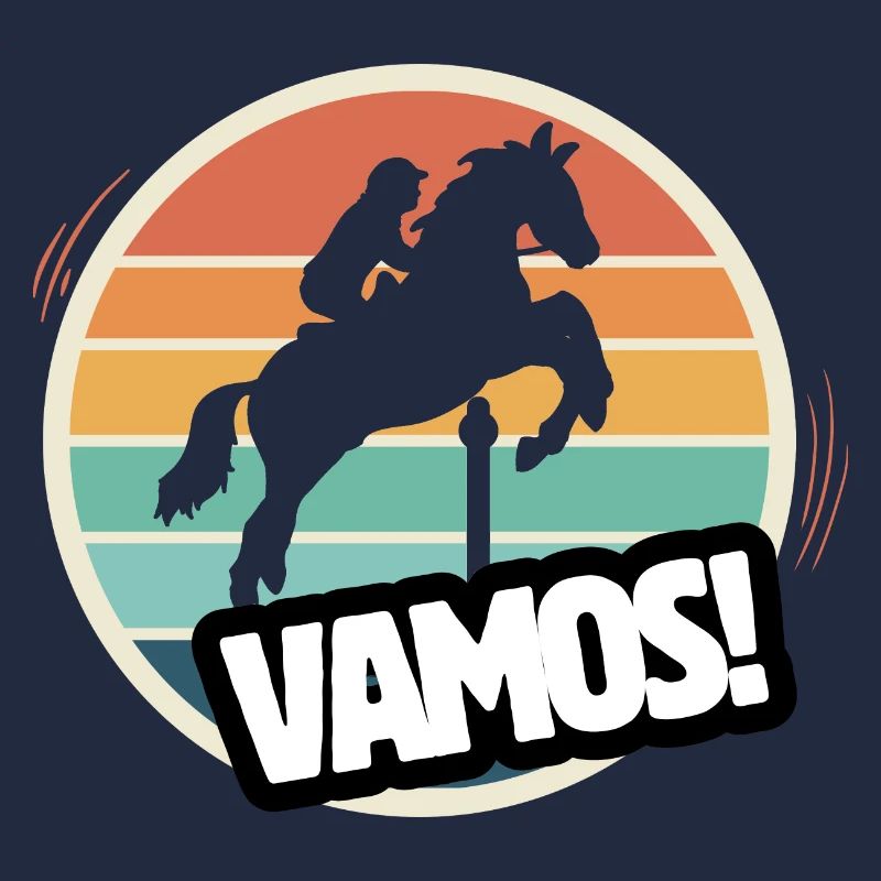 Vamos canoë équitation saut d’obstacles rétro