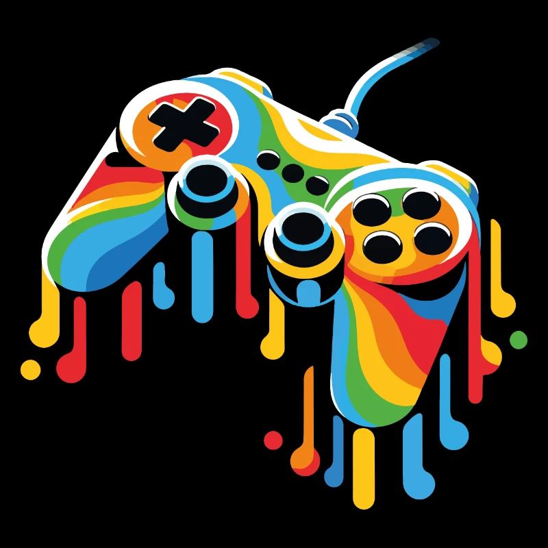 Manette de jeu Melting