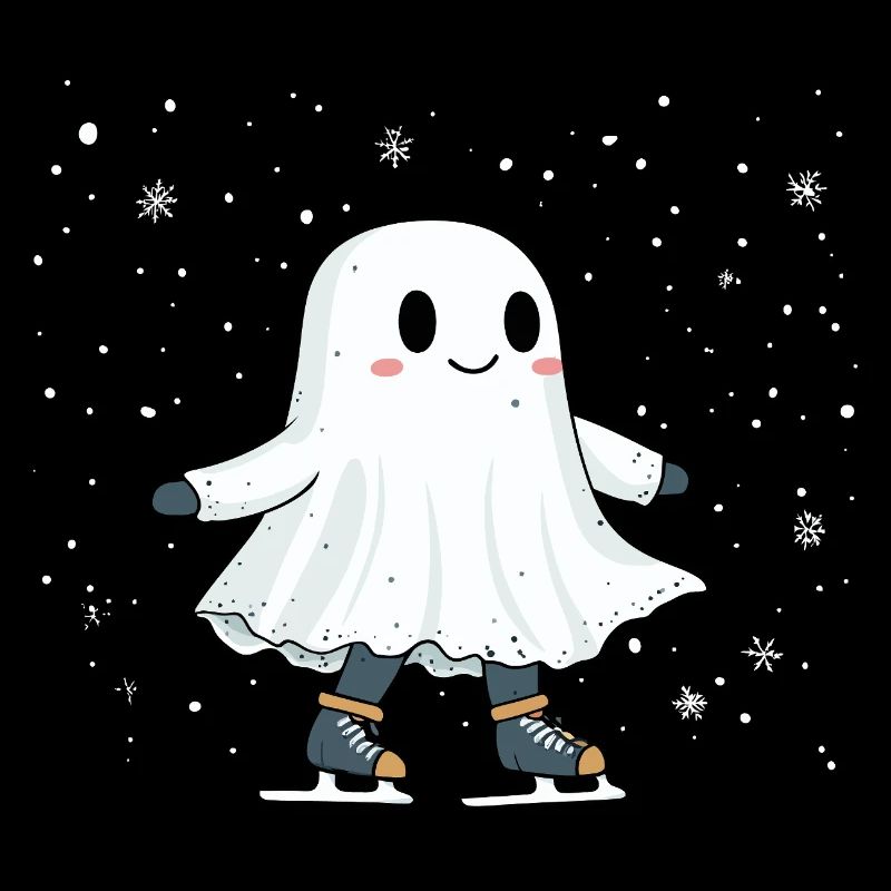 Ghost on skates