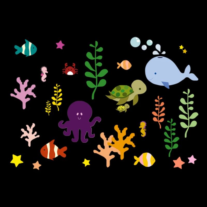 animaux marins - sous l’eau