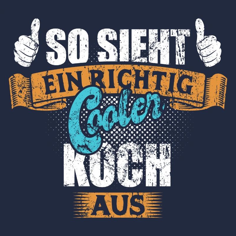 So sieht ein richtig cooler Koch aus