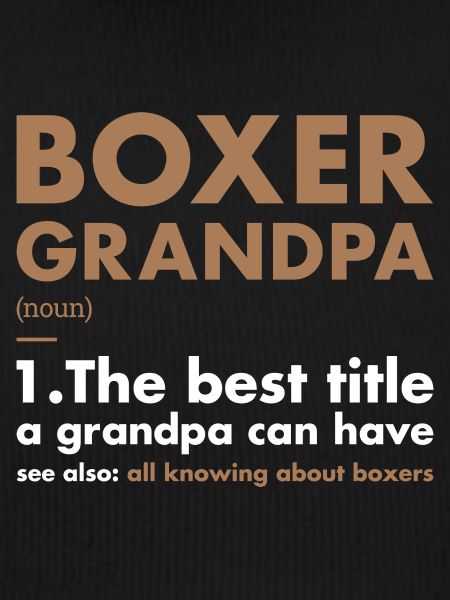 Boxer Grandpa Définition