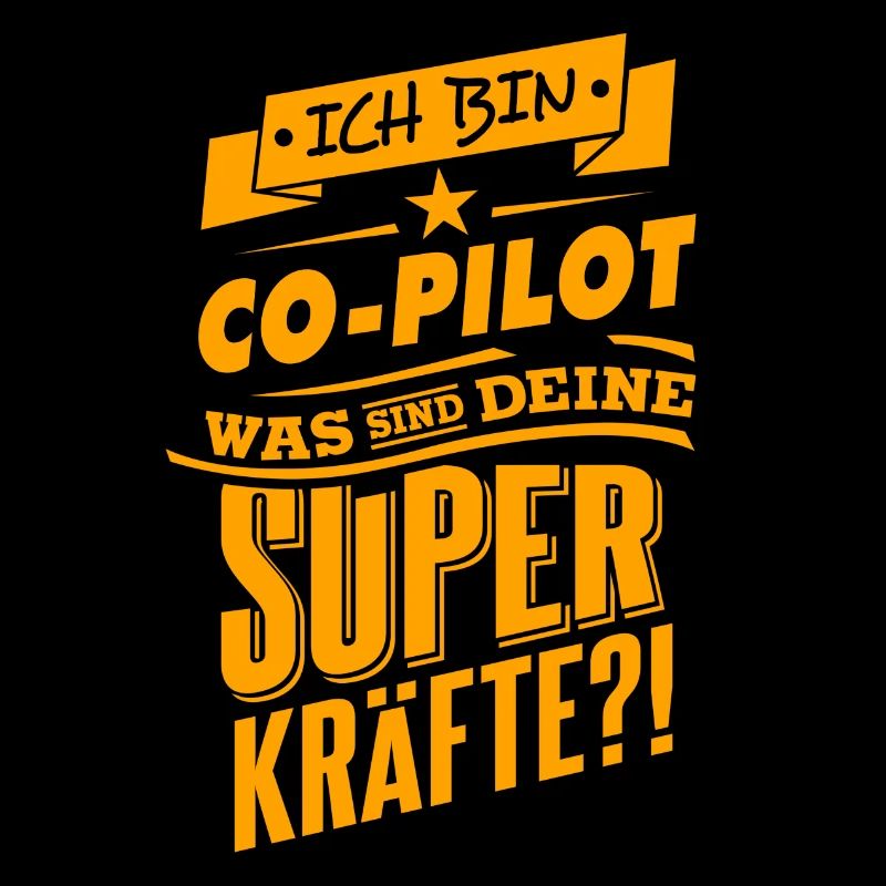 Be a hero - Co Pilot Geschenk