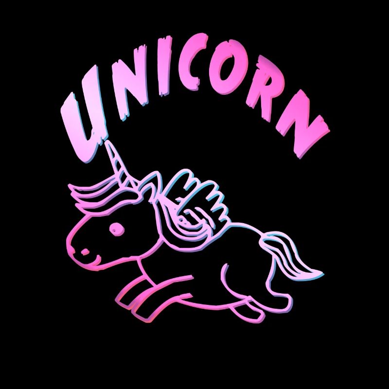 Unicorn Einhorn suess
