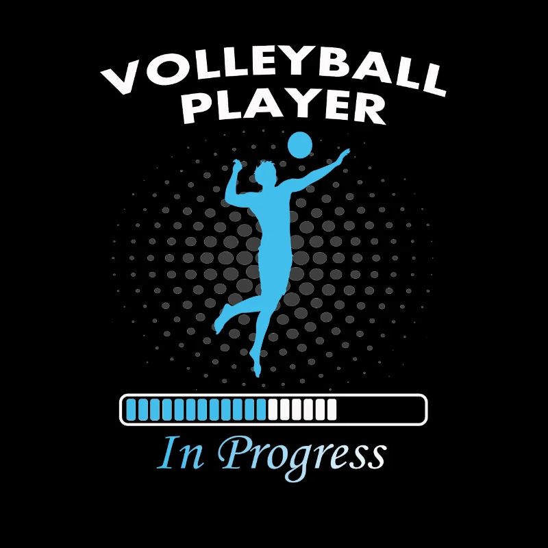 Volley-ball Playerin Progress