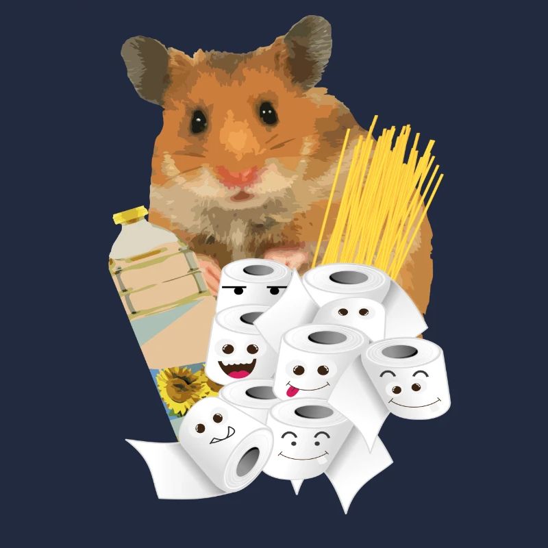 Hamster Menno "hamstern"