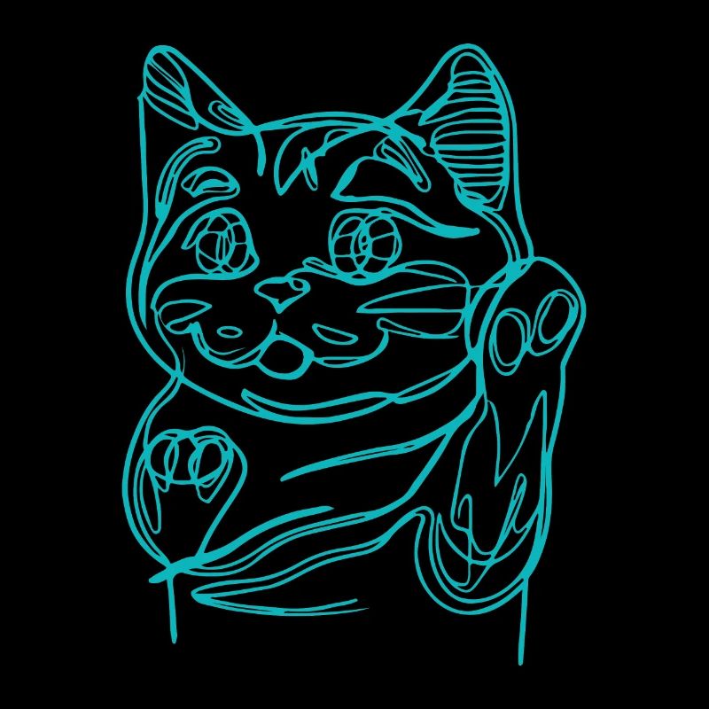 Porte-bonheur Chat