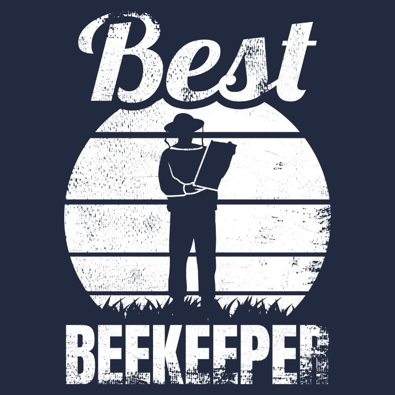 Funny beekeeper