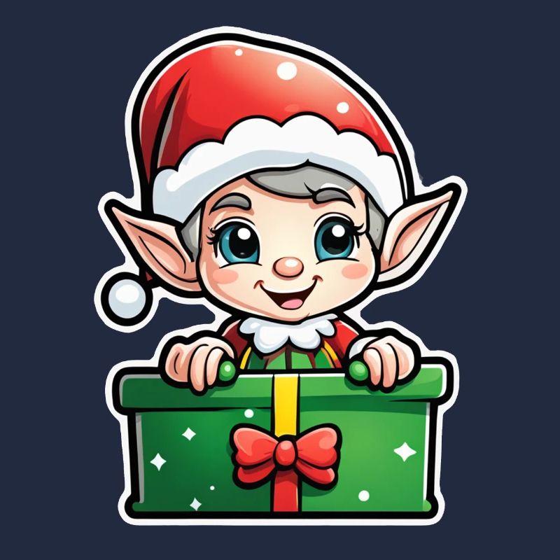 Elf Weihnachtself Geschenk Elf