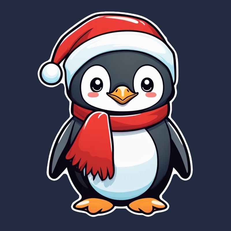 pingouin bonnet de noel