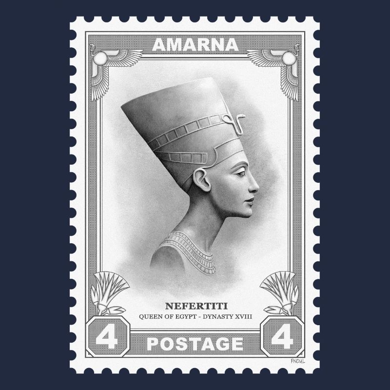 Timbre Néfertiti