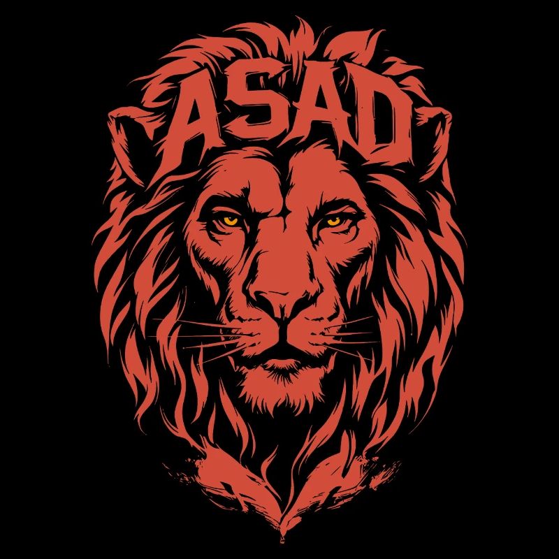 Roter Löwe ASAD Imperious Head