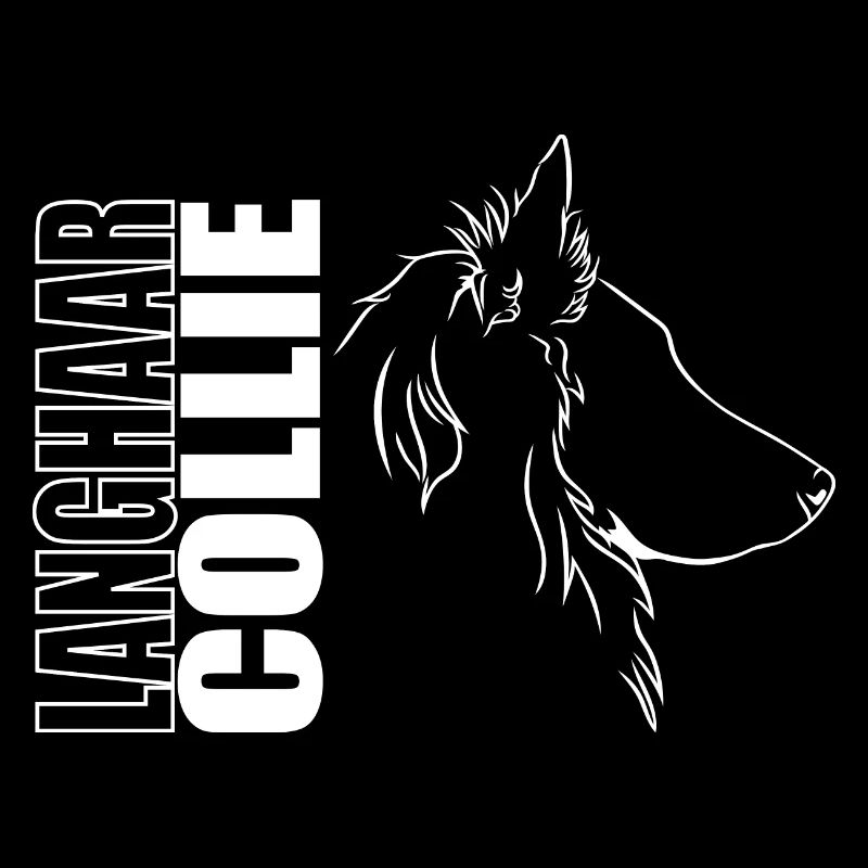 Collie à poil long profil chiens chiens Wilsigns