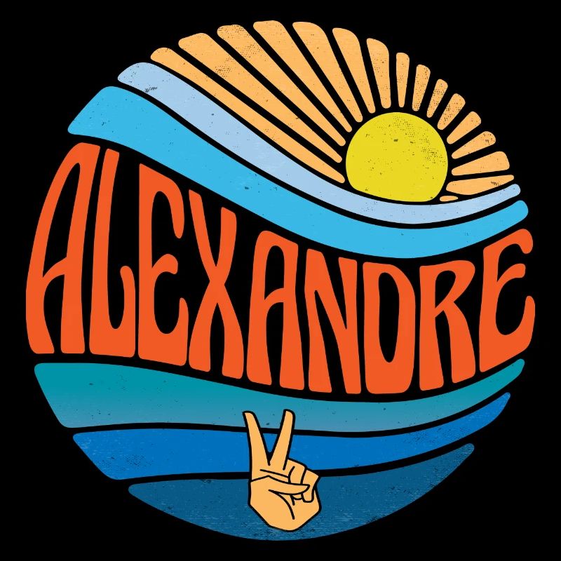Alexandre Hemd Vintage Sunset Alexandre Groovy