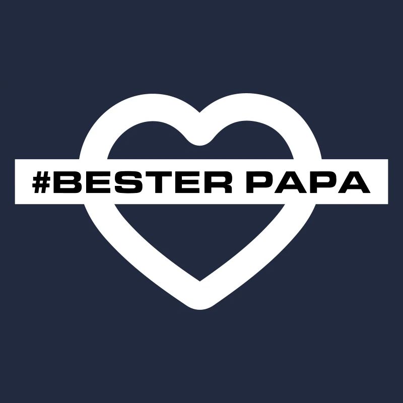 Bester Papa Herzen Liebe