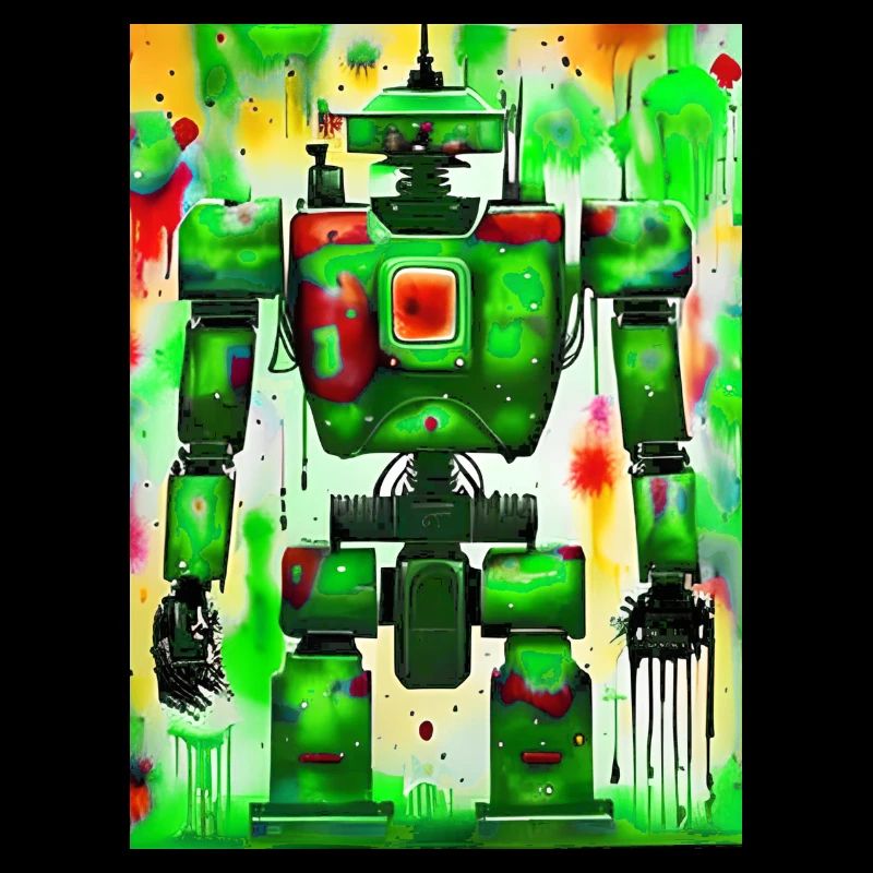 Künstler Roboter Maler