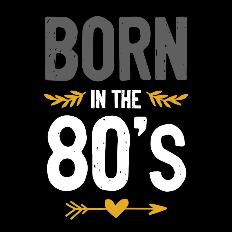 né dans les années 80
