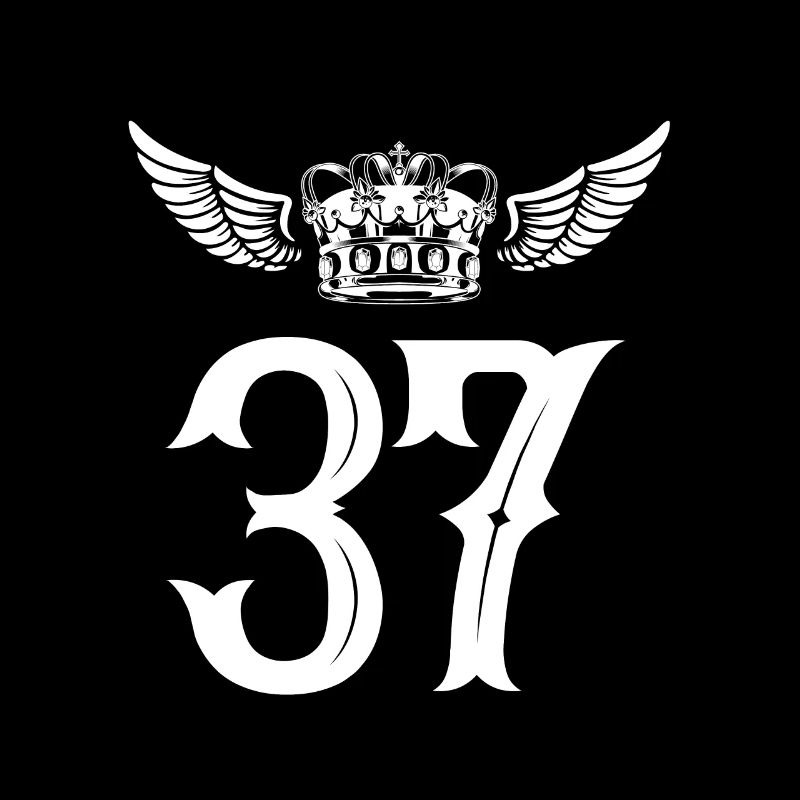 37 Zahl Krone