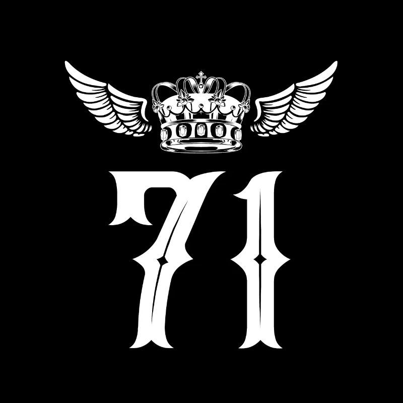 71 Number crown
