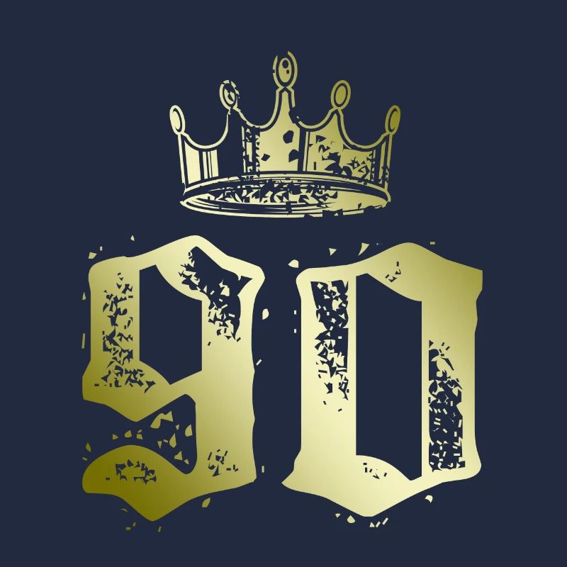 90 Couronne de numéros