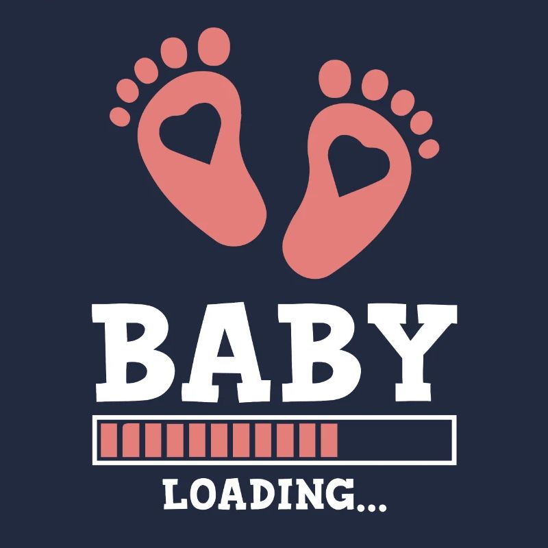 slogan de chargement de bébé