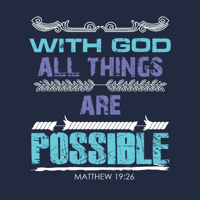 Bible God Everything Possible