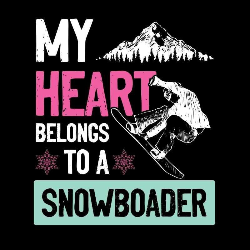 Mon cœur appartient à un snowboarder