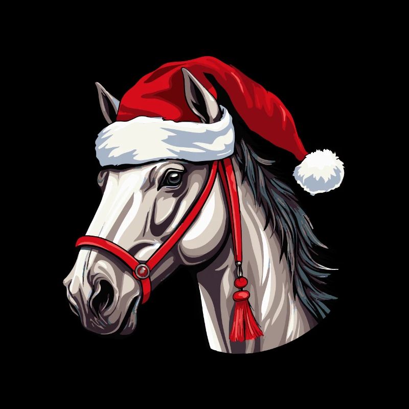 Noël tête de cheval Noël
